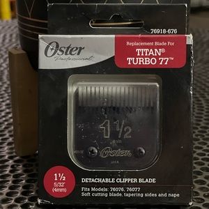 New Oster 1 1/2 Detachable Clipper Blade